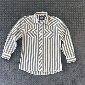 Youth Boys Wrangler Pearl Snap Shirt